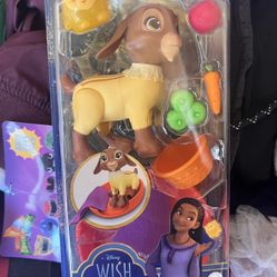 Mattel Disney Wish Valentino & Star Figures Set