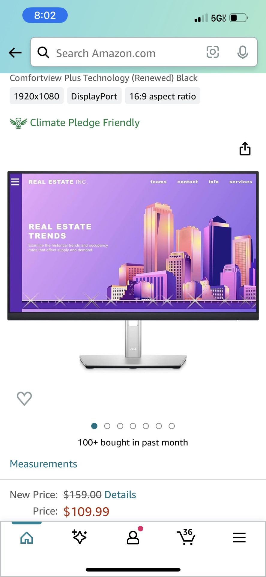 Like New Dual Monitors 