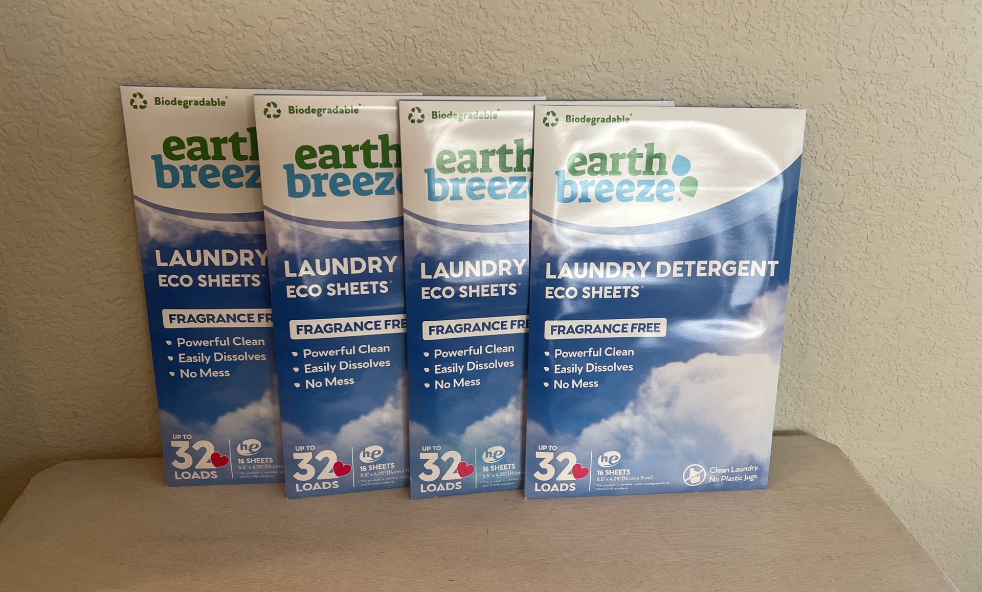 Earth Breeze Laundry detergent 