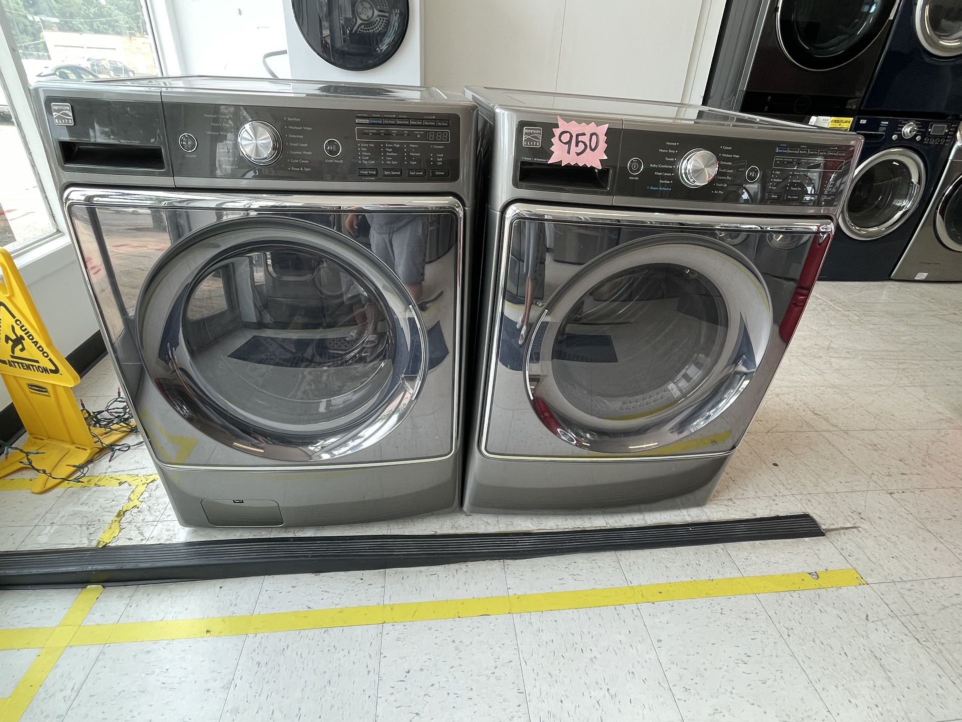 Kenmore 29in Front Load Washer And Electric Dryer Set Used In Good Condition With 90days Warranty 