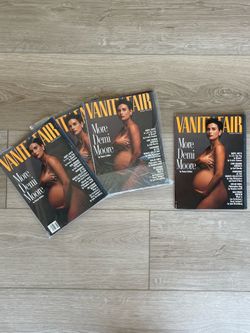 Vanity Fair August 1991 Issue Demi Moore Cover Very Good Condition