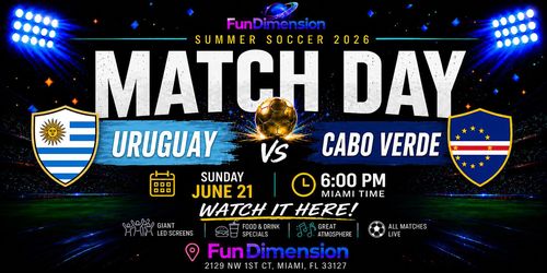 Uruguay vs Cape Verde - World Cup