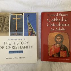 Intro to History of Christianity & United States Catholic Catechism for College Adults books