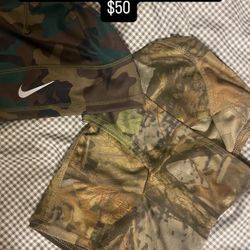 Camo cap and skimask
