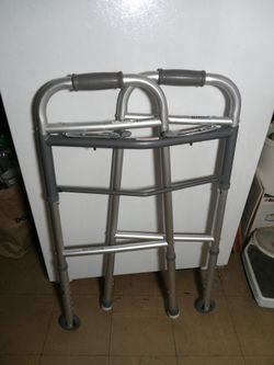 Folding Adult Walker with Wheels
