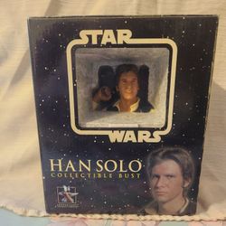 Gentle Giant Ltd Star Wars Han Solo Collectible Bust – Unopened