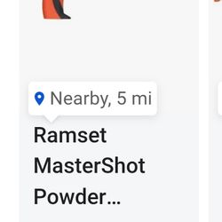 Ramset Power Pistol 