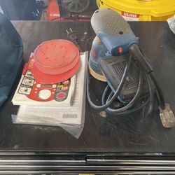 Bosch Sander Pads & Bag 