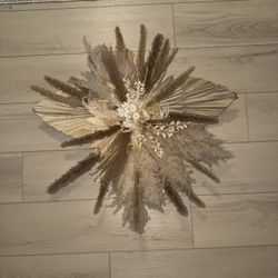 Boho Pompas Grass Wall Decor