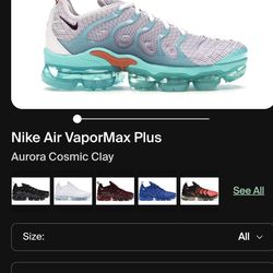Nike Air VaporMax Plus
Aurora Cosmic Clay
Used
S8ze 12