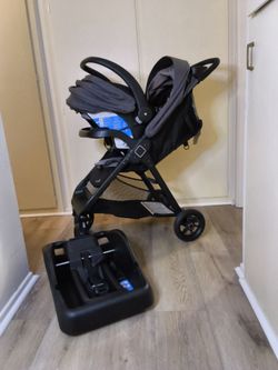 Baby Travel System Stroller with Car Seat and Base