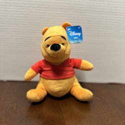 Disney Winnie The Pooh 7” Plush Teddy Bear Stuffed Animal
