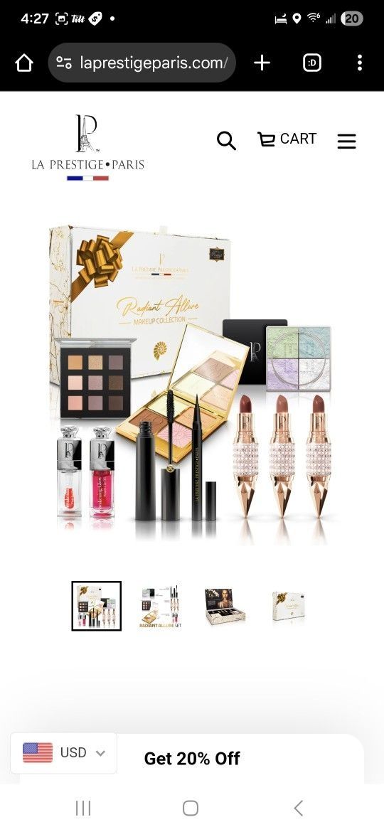 LA PREDIRE PRESTIGE RADIANT ALLURE MAKEUP COLLECTION