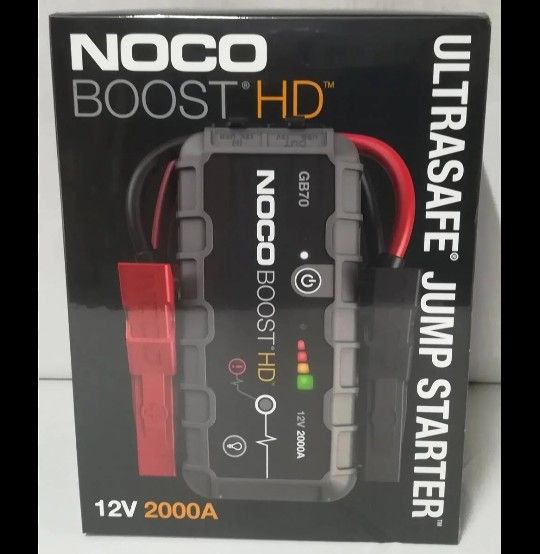 Noco 2000 Amp Portable Jumper BRAND NEW