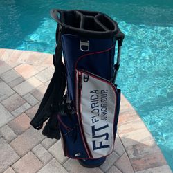 Ping 4 Way Lightweight Gold Bag W Stand
