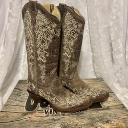 Botas Vaqueras Corral Vintage