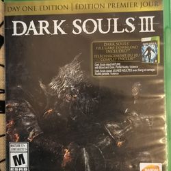 Dark Souls 3 For Xbox One Brand New 