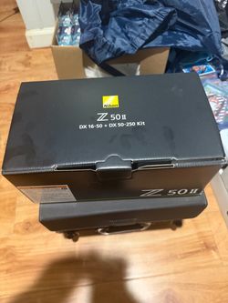 Nikon - Z50II 4K Video Mirrorless Camera with 2 Lenses NIKKOR Z DX 16-50mm & 50-250mm