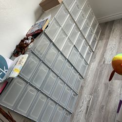 Clear Shoe Boxes Storage 