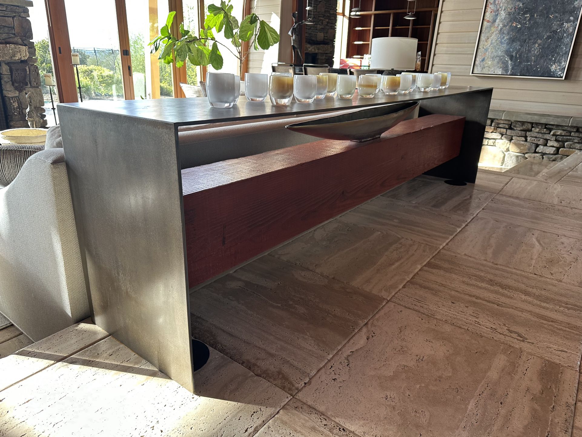 Long Console Table - Statement Piece