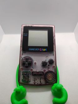 Nintendo Game Boy Color Handheld Console glass screen installed