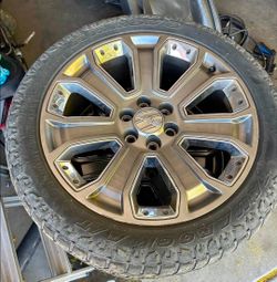22 inch denali wheels and tires
