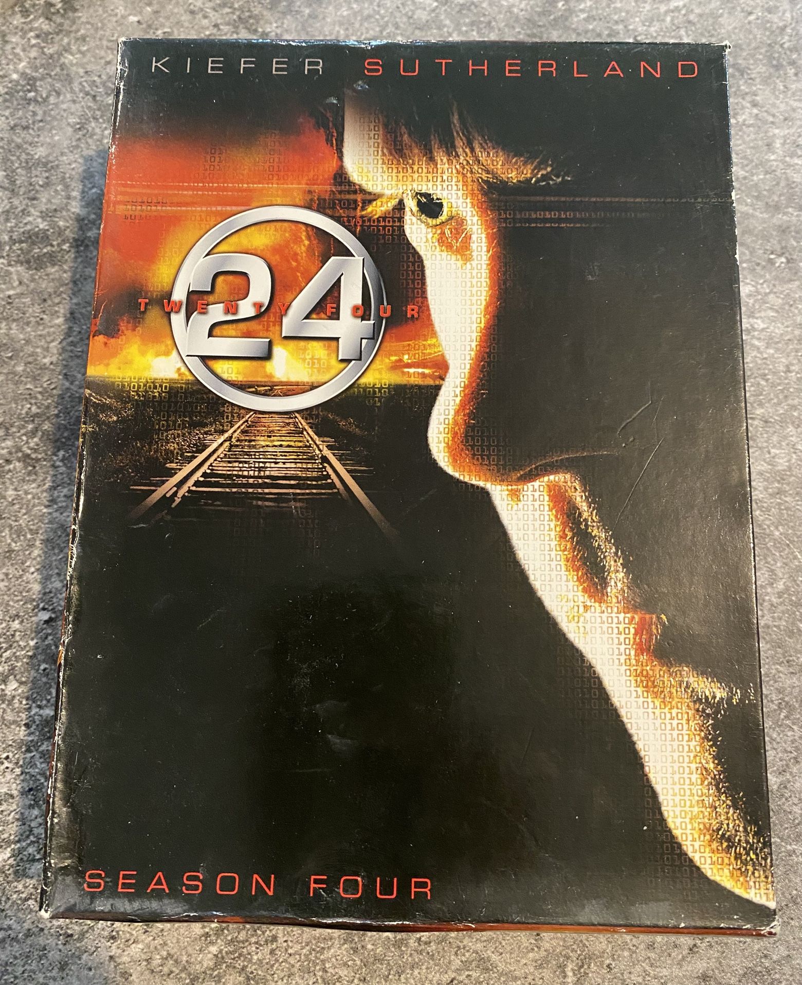 24: Season Four (DVD) 7 DVD SET With paperwork.