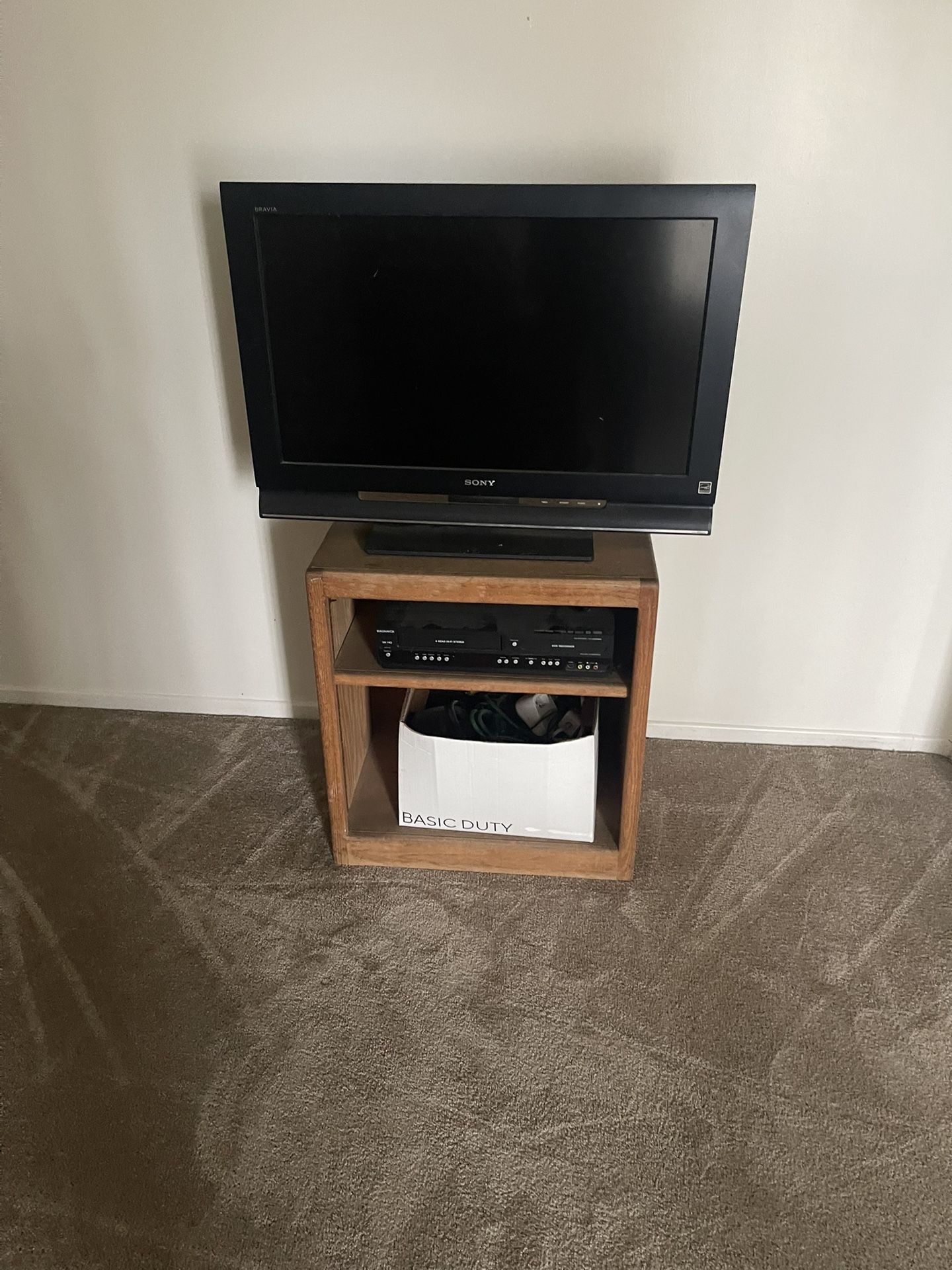 VCR And 3 Television