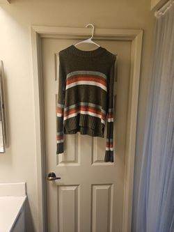So Striped Sweater Size Xl