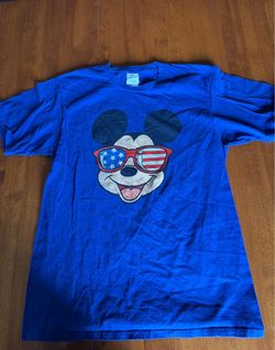 Mickey Mouse Patriotic Graphic T-Shirt