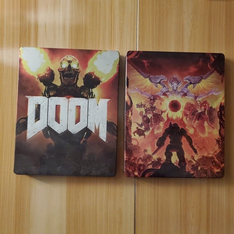 Doom & Doom Returnal Steelbook With Games Xbox One Video Games