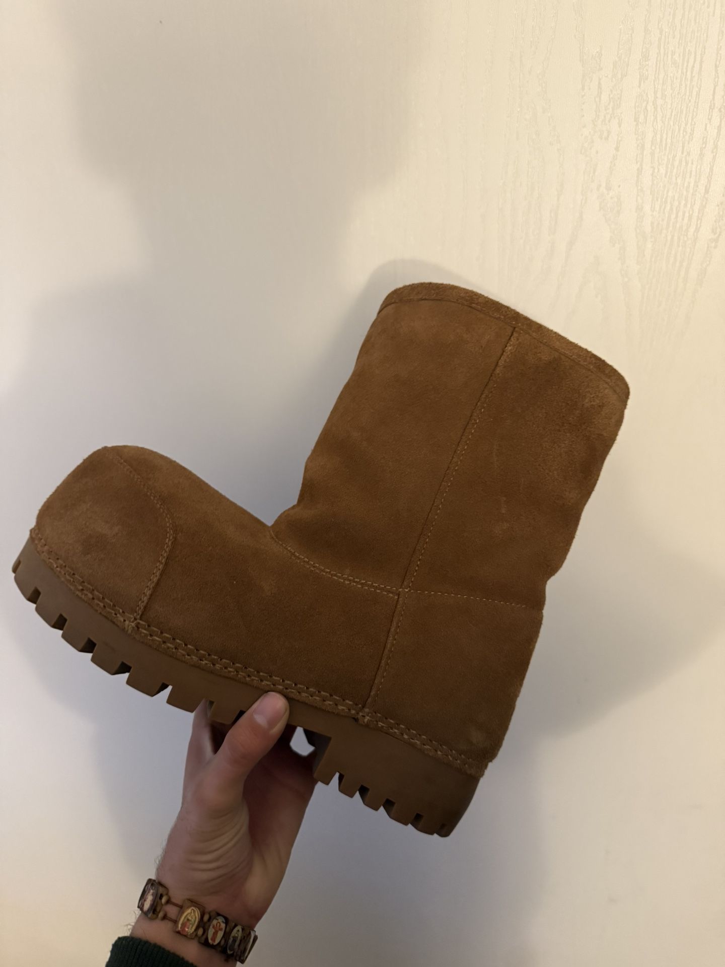 Balenciaga Fur Boots