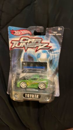 Hot Wheels Car Tunerz 1997 Toyota Supra Green 2002