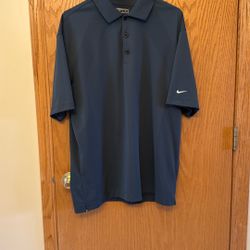 Nike Golf Polo - Steel Grey - Size Large