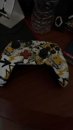 Nintendo switch controller pikachu