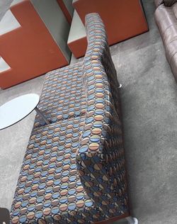 Sofa Couch W Tablet Table Lobby Seating Office Furniture 