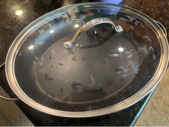 Princess house oval pan with glass lid