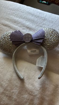Disney Parks Minnie Mouse Ears Bow Headband Brand New