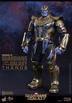 Movie Masterpiece Guardians Of The Galaxy Thanos Hot Toys 1/6 Figure