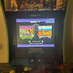 Teenage Mutant Ninja Turtles 1Up Arcade Game 