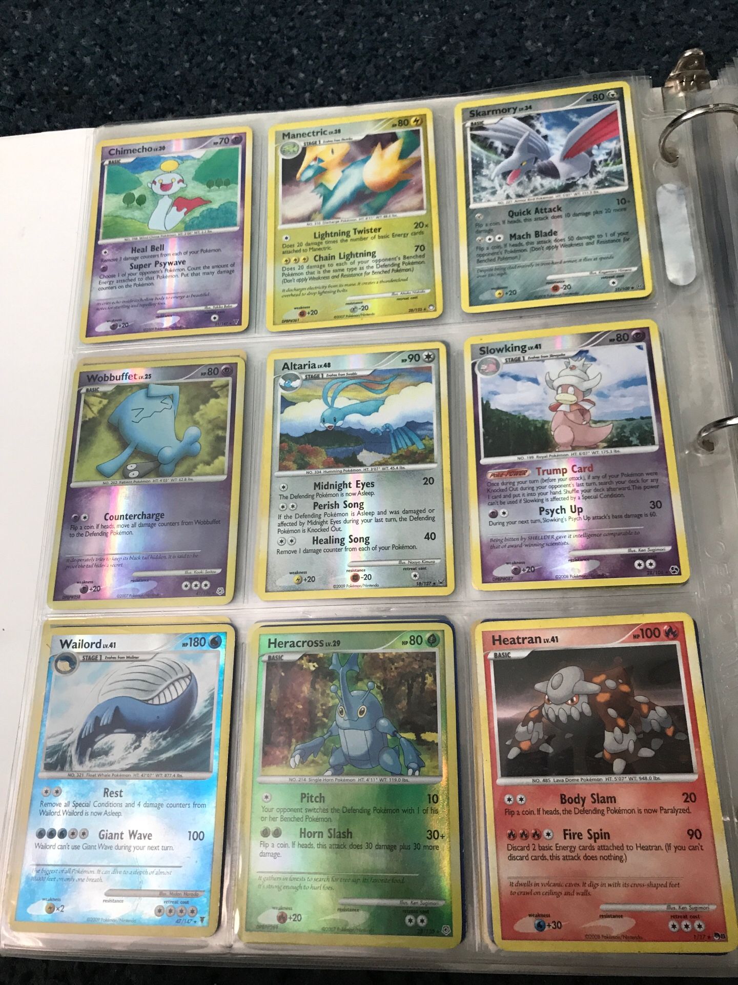 holo pokemon cards rare