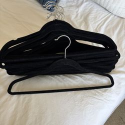 Black Velvet, Nonslip Hangers