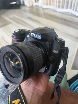Nikon D50 with the 18-55mm lens