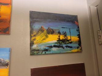 Abstract Mother And Child 