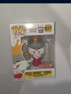 Funko Pop #837 Bugs Bunny King