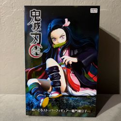 NEW IN BOX Demon Slayer Kimetsu no yaiba Nezuko Kamado noodle stopper figure Furyu