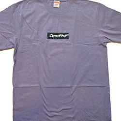 Supreme Futura Box Logo Tee Dusty Purple