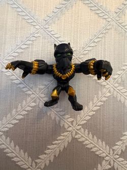 Marvel Super Hero Mashers Micro Black Panther 2” Figure Hasbro