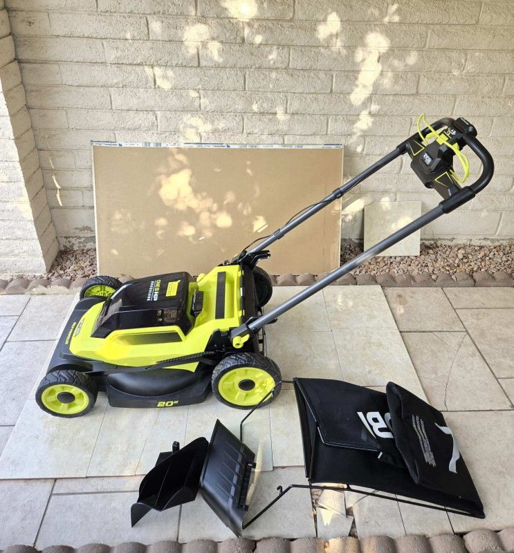 RYOBI 18V HP Brushless Self Propelled Lawn Mower (Tool-Only)