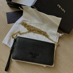 PRADA Saffiano Shine Monochrome Mini 